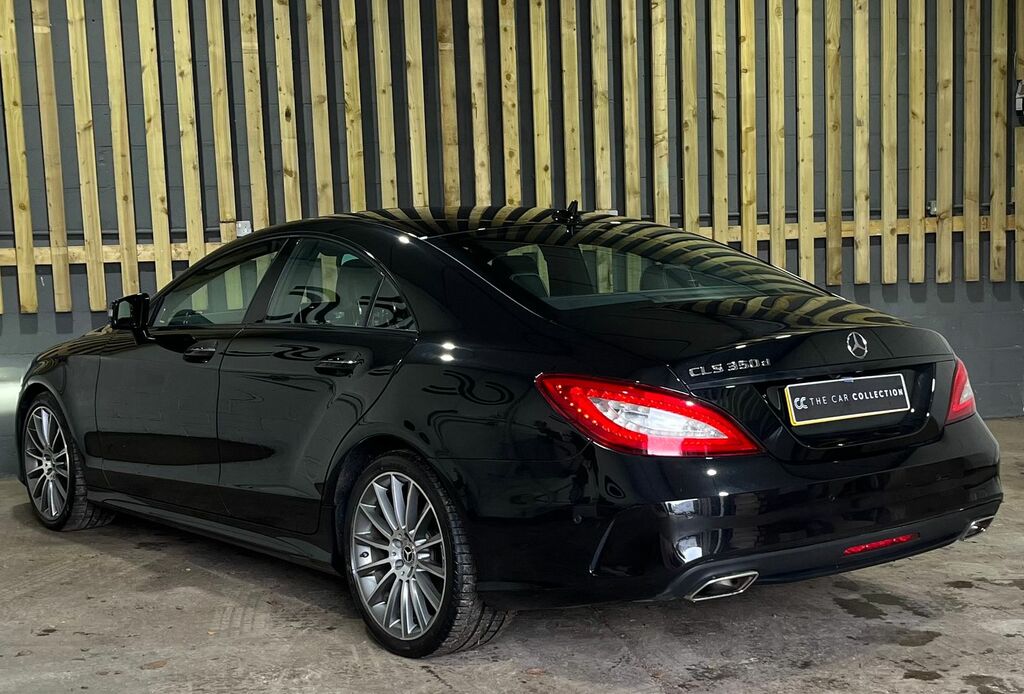 Mercedes-Benz CLS 3.0 Cls350d V6 Amg Line Premium Plus Coupe D YN67OSZ Black #5