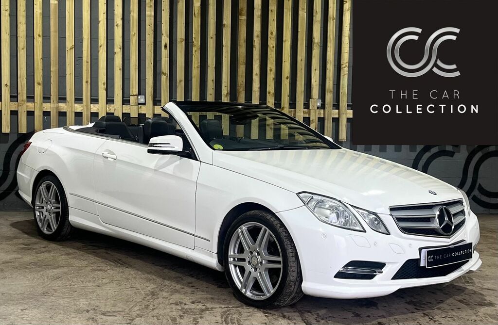 Mercedes-Benz E Class 2.1 E220 Cdi Blueefficiency Sport Cabriolet Di White