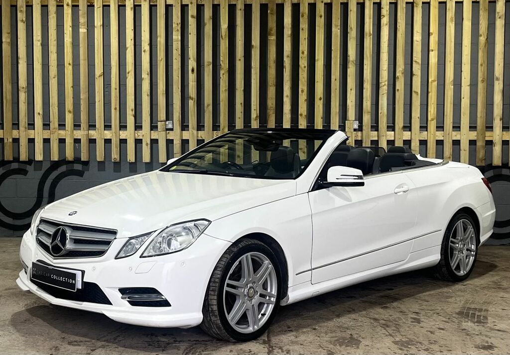 Mercedes-Benz E Class 2.1 E220 Cdi Blueefficiency Sport Cabriolet Di S400SKT White #4