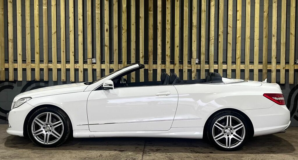 Mercedes-Benz E Class 2.1 E220 Cdi Blueefficiency Sport Cabriolet Di S400SKT White #6