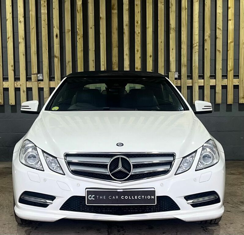 Mercedes-Benz E Class 2.1 E220 Cdi Blueefficiency Sport Cabriolet Di S400SKT White #3