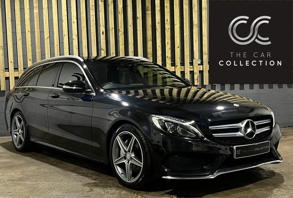 Mercedes-Benz C Class 2.1 C220 Bluetec Amg Line Estate G-tron Black