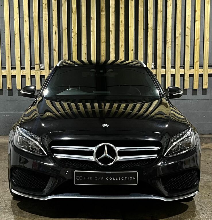 Mercedes-Benz C Class 2.1 C220 Bluetec Amg Line Estate G-tron BX15XZG Black #2