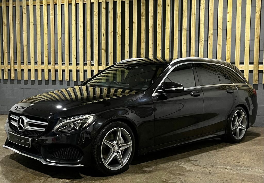 Mercedes-Benz C Class 2.1 C220 Bluetec Amg Line Estate G-tron BX15XZG Black #3