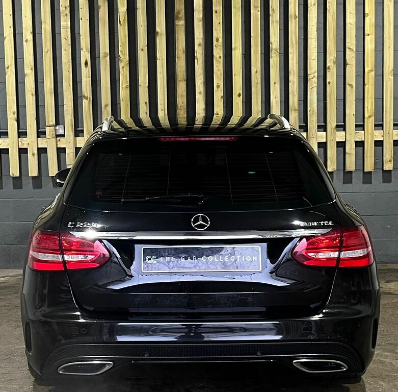 Mercedes-Benz C Class 2.1 C220 Bluetec Amg Line Estate G-tron BX15XZG Black #6