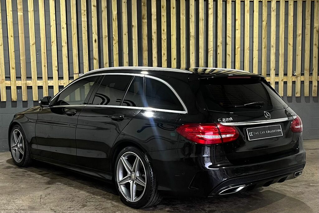 Mercedes-Benz C Class 2.1 C220 Bluetec Amg Line Estate G-tron BX15XZG Black #5