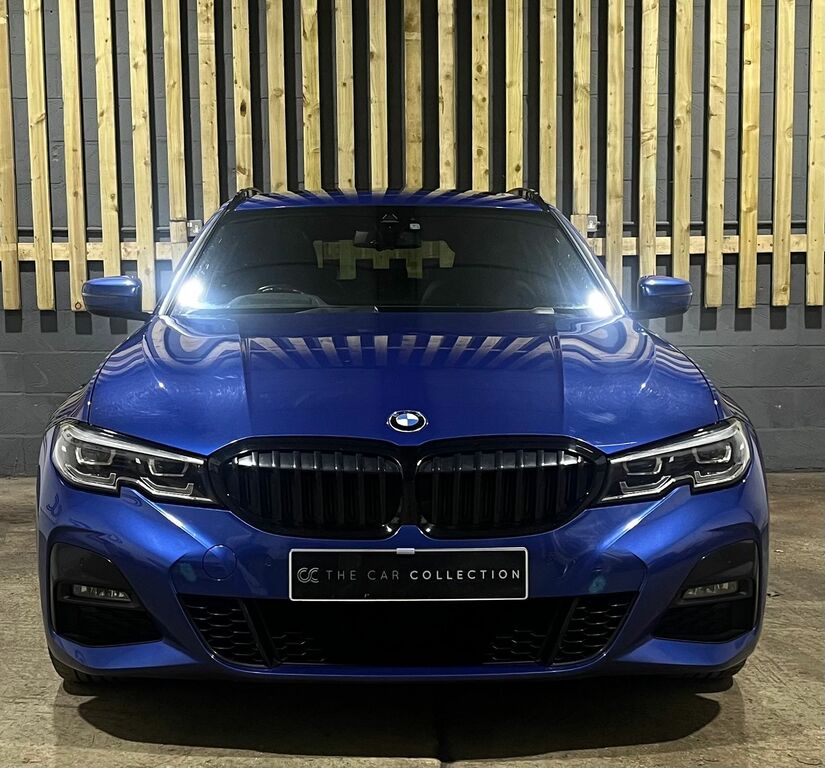 BMW 3 Series 2.0 320D M Sport Touring Euro 6 S YK69RCG Blue #2