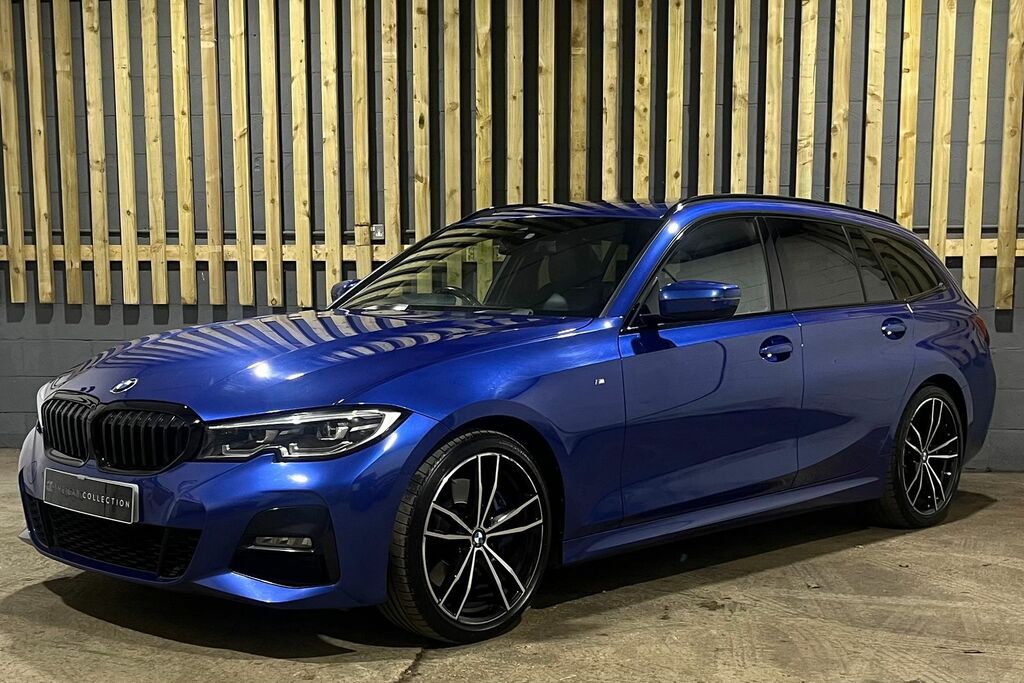 BMW 3 Series 2.0 320D M Sport Touring Euro 6 S YK69RCG Blue #3