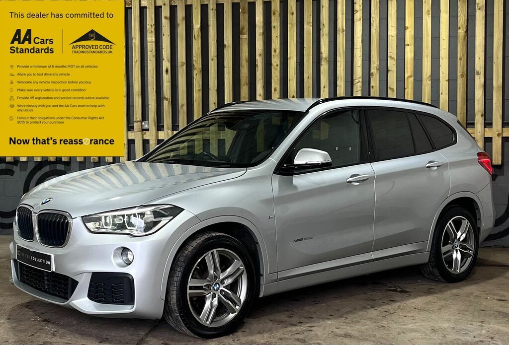 BMW X1 2.0 20D M Sport Suv Xdrive Euro 6 YF16NXV Silver #3