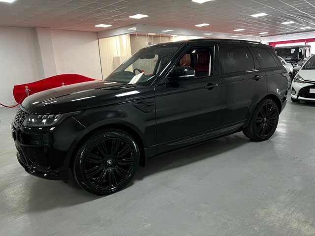 Land Rover Range Rover Sport 3L Sdv6 Dynamic FY18KPJ Black #4
