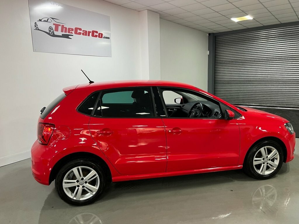 Volkswagen Polo Hatchback SA67WZE Red #3