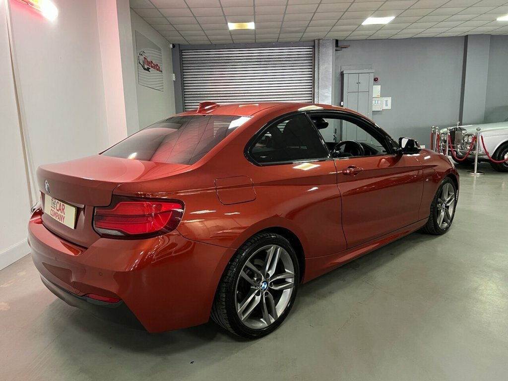 BMW 2 Series Gran Coupe Coupe YB68YZO Orange #4