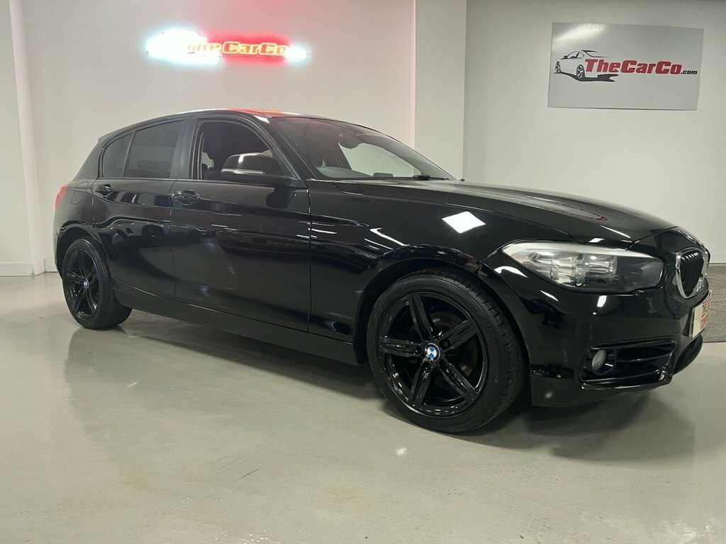 BMW 1 Series Hatchback YW16MUB Black #2