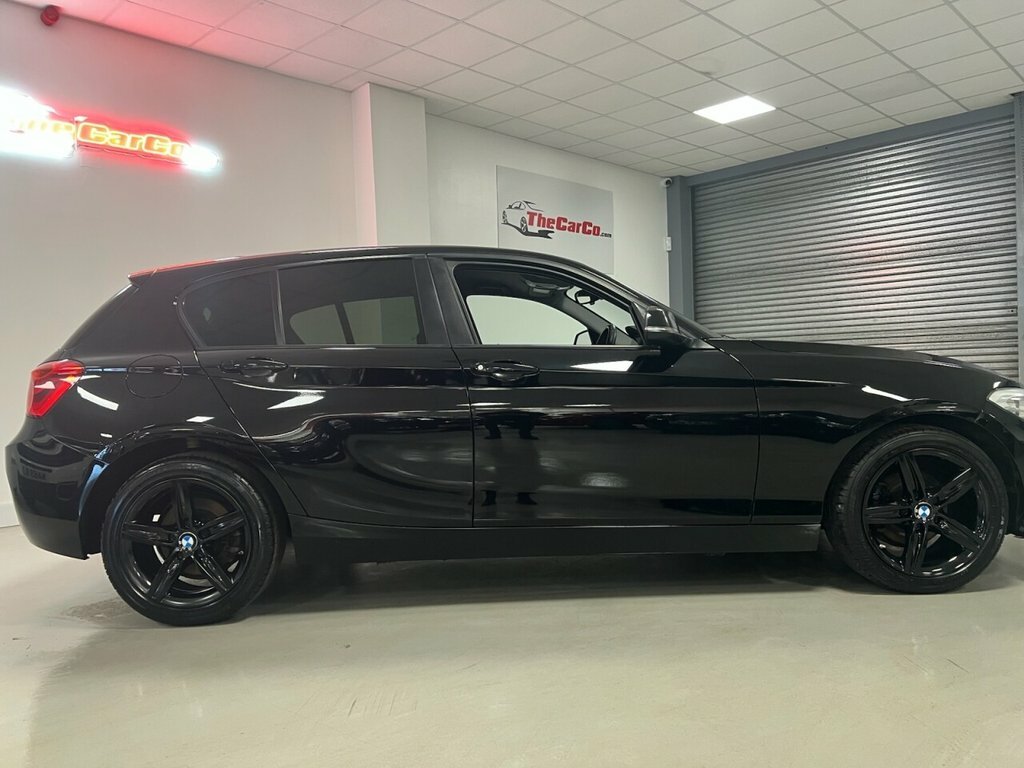 BMW 1 Series Hatchback YW16MUB Black #3
