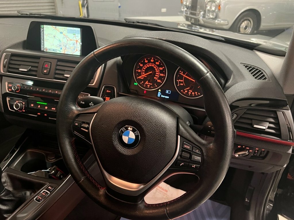 BMW 1 Series Hatchback YW16MUB Black #6
