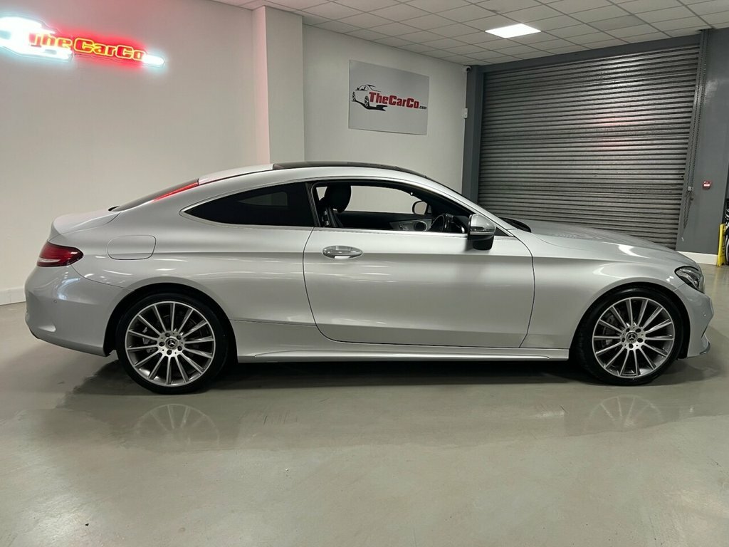 Mercedes-Benz C Class Coupe Silver