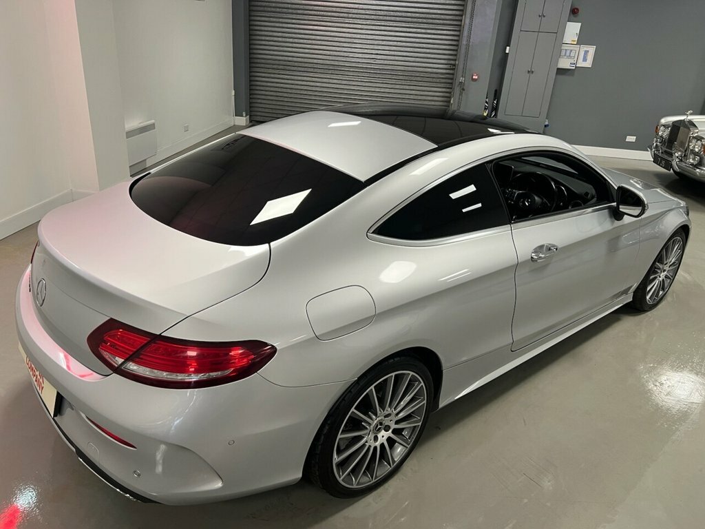 Mercedes-Benz C Class Coupe WN17EFV Silver #2