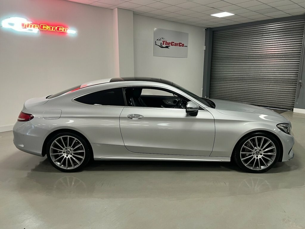 Mercedes-Benz C Class Coupe WN17EFV Silver #4