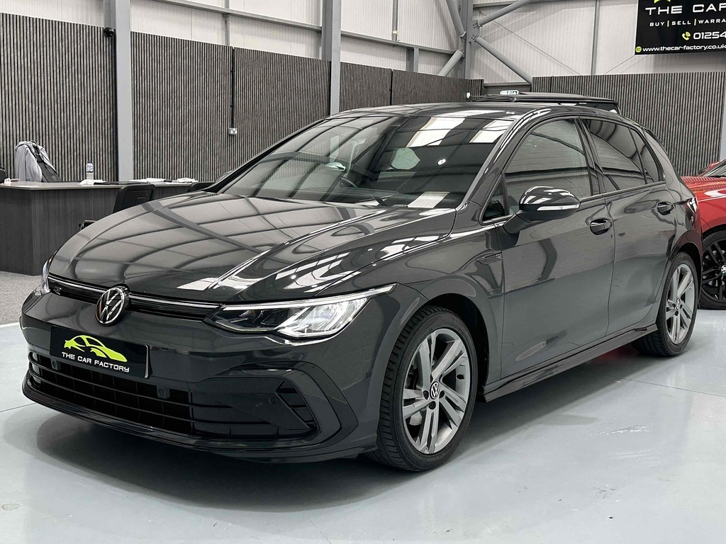 Volkswagen Golf Etsi Mhev R-line Hatchback 1.5 Hy URZ1722 Grey #6