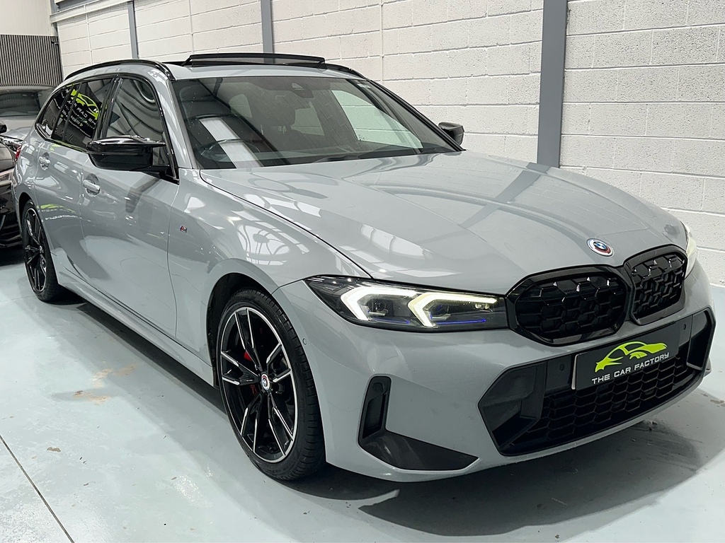 BMW 3 Series M340d Mht Estate 3.0 Hybrid LE72CCU Grey #4