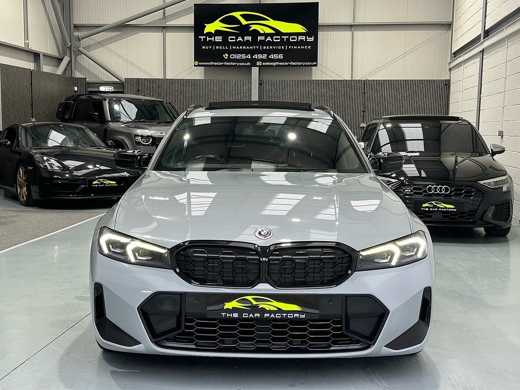 BMW 3 Series M340d Mht Estate 3.0 Hybrid LE72CCU Grey #5