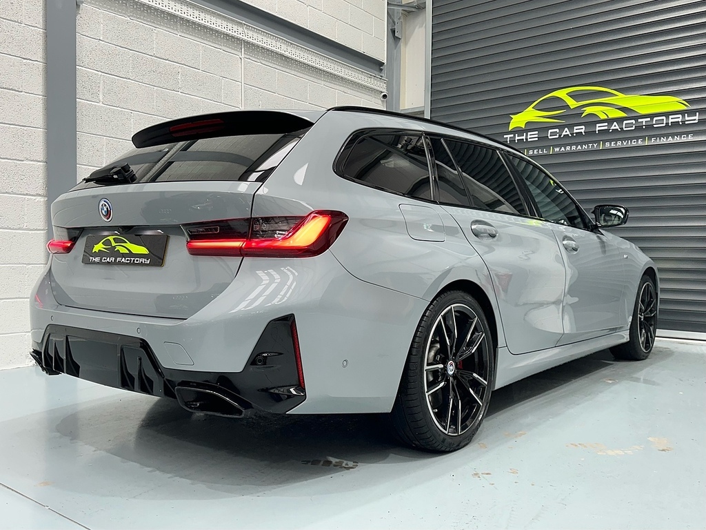 BMW 3 Series M340d Mht Estate 3.0 Hybrid LE72CCU Grey #2