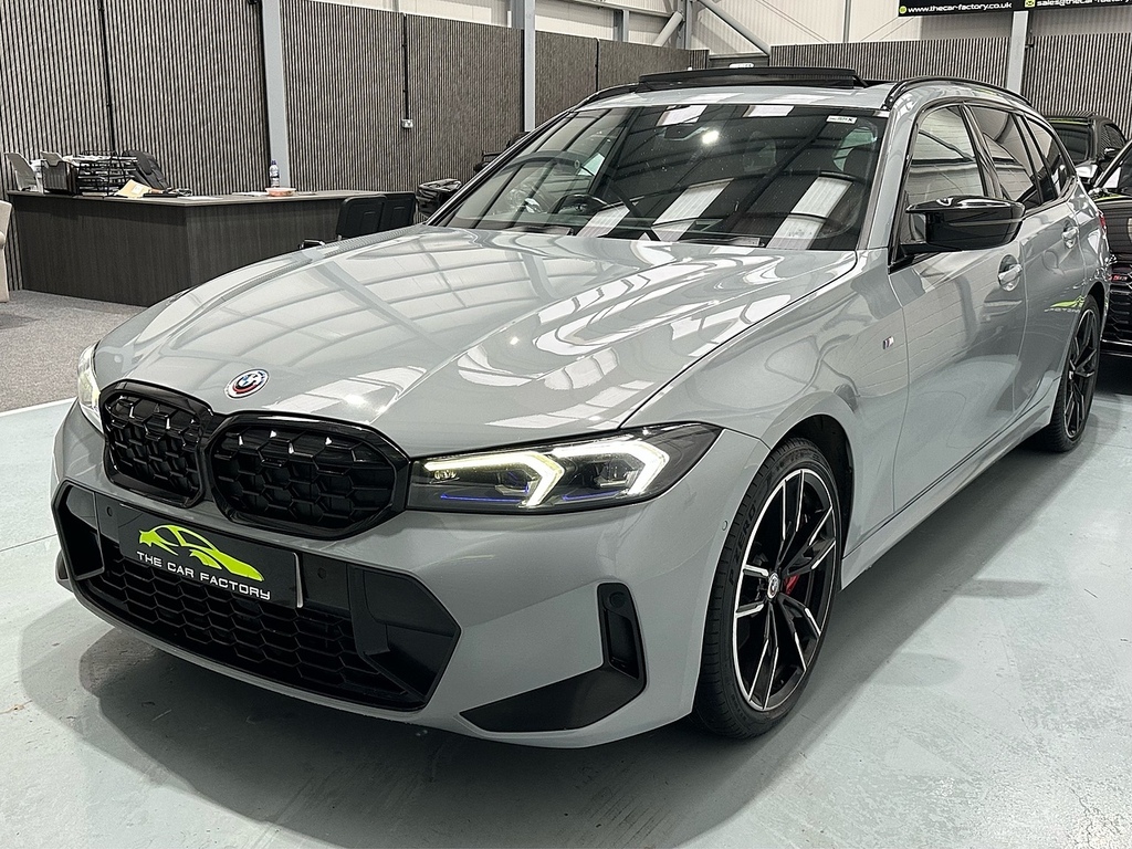 BMW 3 Series M340d Mht Estate 3.0 Hybrid LE72CCU Grey #6