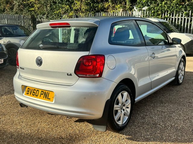 Volkswagen Polo 1.4 Se Hatchback Dsg Euro 5 85 Ps BV60PNL Silver #2