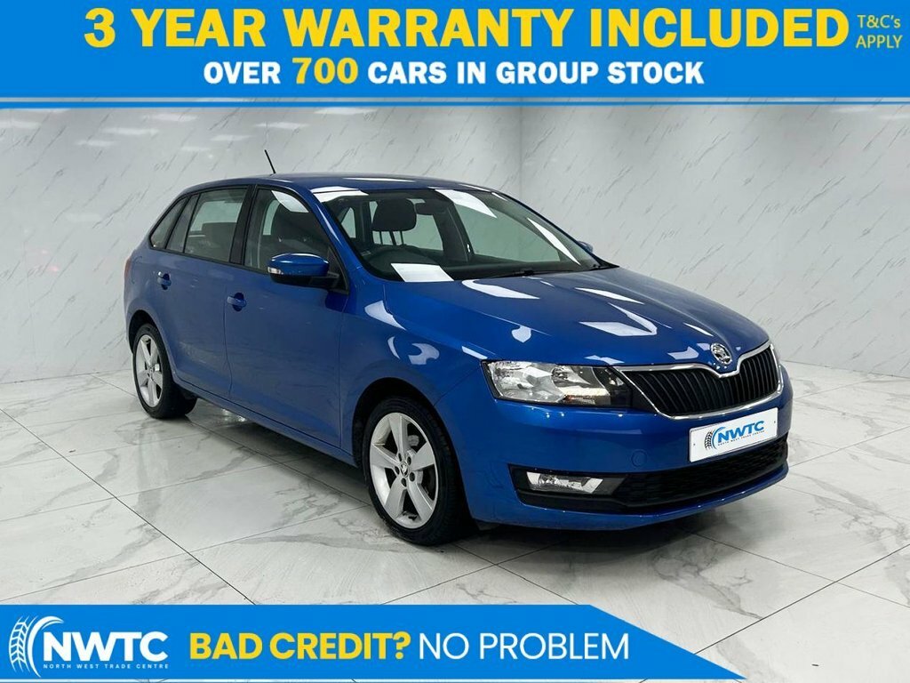 Skoda Rapid Spaceback 1L Se Tech Blue