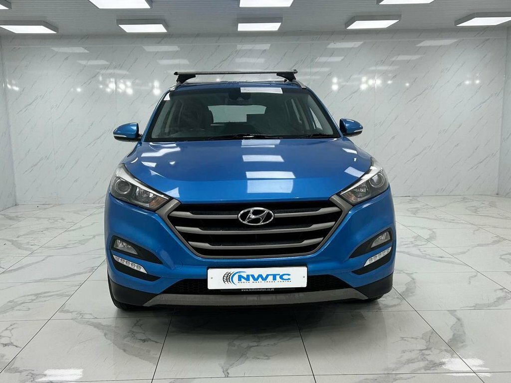 Hyundai Tucson 1.6L Se Nav HW17KPJ Blue #3