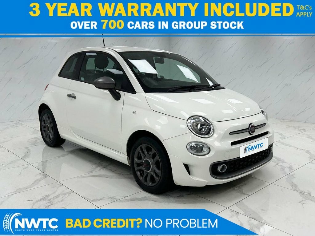 Fiat 500 1.2L S ND68UEK White