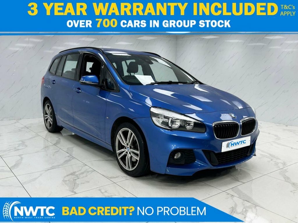 BMW 2 Series Gran Tourer 2L M Sport Blue