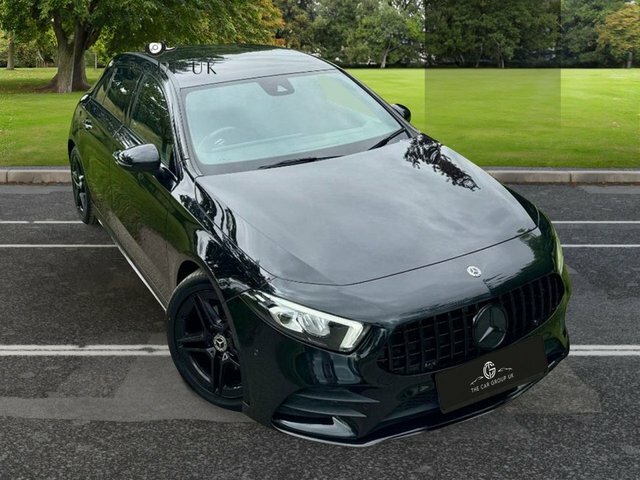 Mercedes-Benz A Class 1.5 A 180 D Amg Line Premium 114 Bhp HF19FHS Black #2