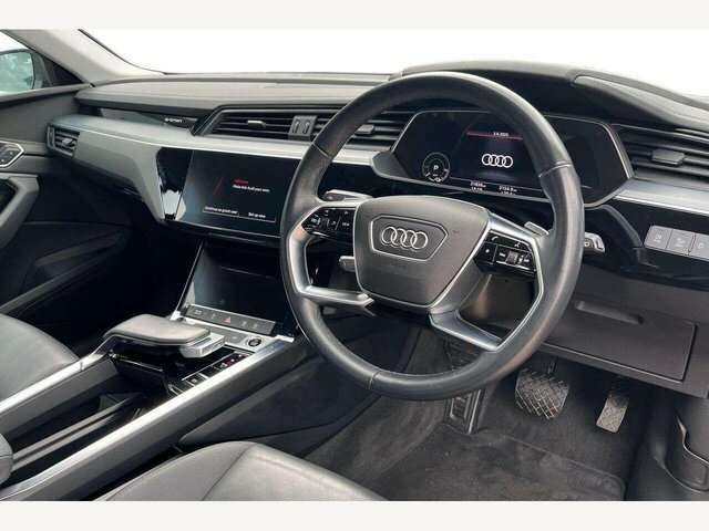 Audi E-tron 55 S Line Sportback Quattro 95Kw NL71GVY Black #3