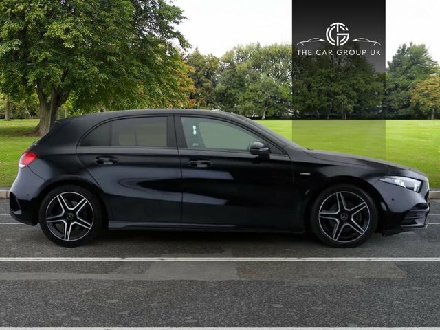 Mercedes-Benz A Class 1.3 A250e 15.6Kwh Amg Line Edition Executive Hat WV71VYG Black #2