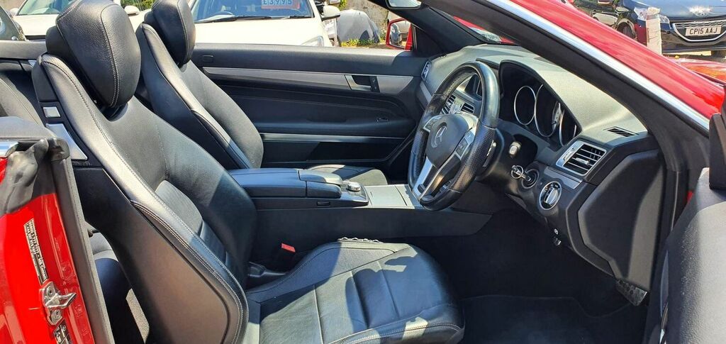 Mercedes-Benz E Class Convertible E220 Cdi Amg Sport 201363 SM52JEM Red #6