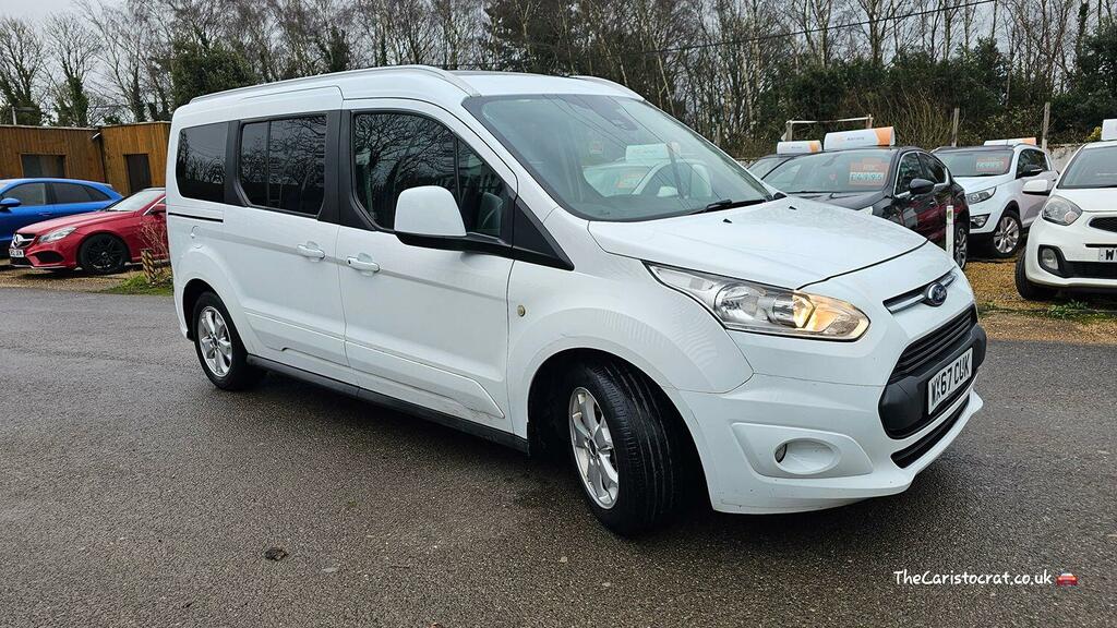Ford Grand Tourneo Connect Mpv 1.5 Tdci Titanium 2017 WX67CUK White #2