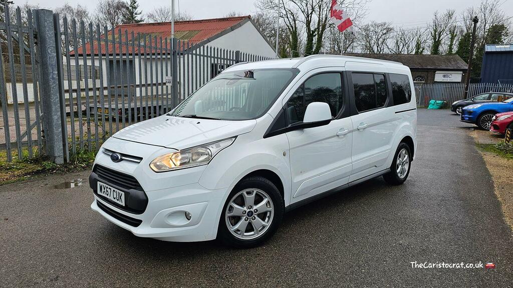 Ford Grand Tourneo Connect Mpv 1.5 Tdci Titanium 2017 WX67CUK White #6