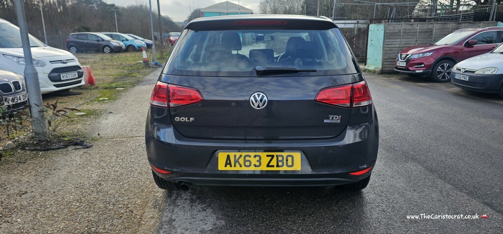 Volkswagen Golf Hatchback 1.6 Tdi Bluemotion Tech S 2014 AK63ZBO Grey #4