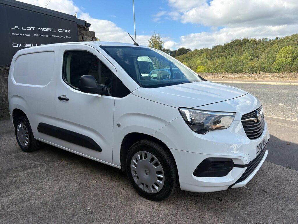 Vauxhall Combo Panel Van 1.6 Turbo D 2300 Sportive L1 H1 Euro 6 DS70XLJ White #2