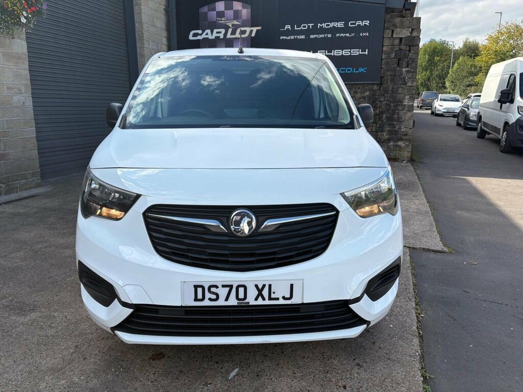 Vauxhall Combo Panel Van 1.6 Turbo D 2300 Sportive L1 H1 Euro 6 DS70XLJ White #3