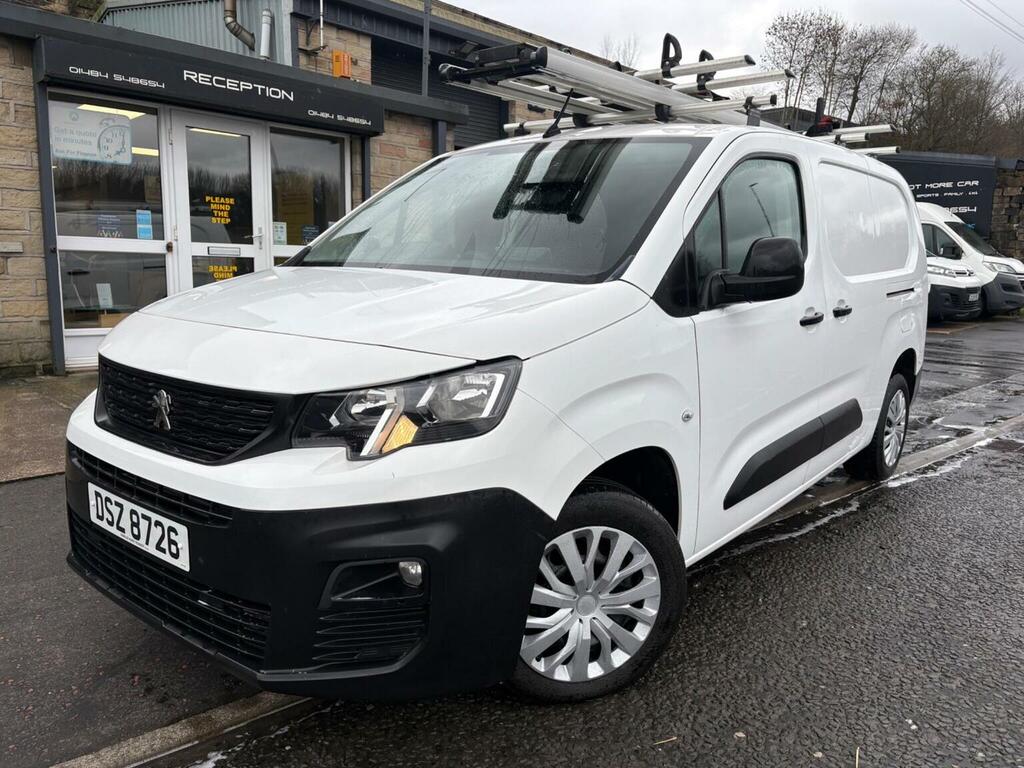 Peugeot Partner Panel Van 1.5 Bluehdi 950 Professional Long Panel White