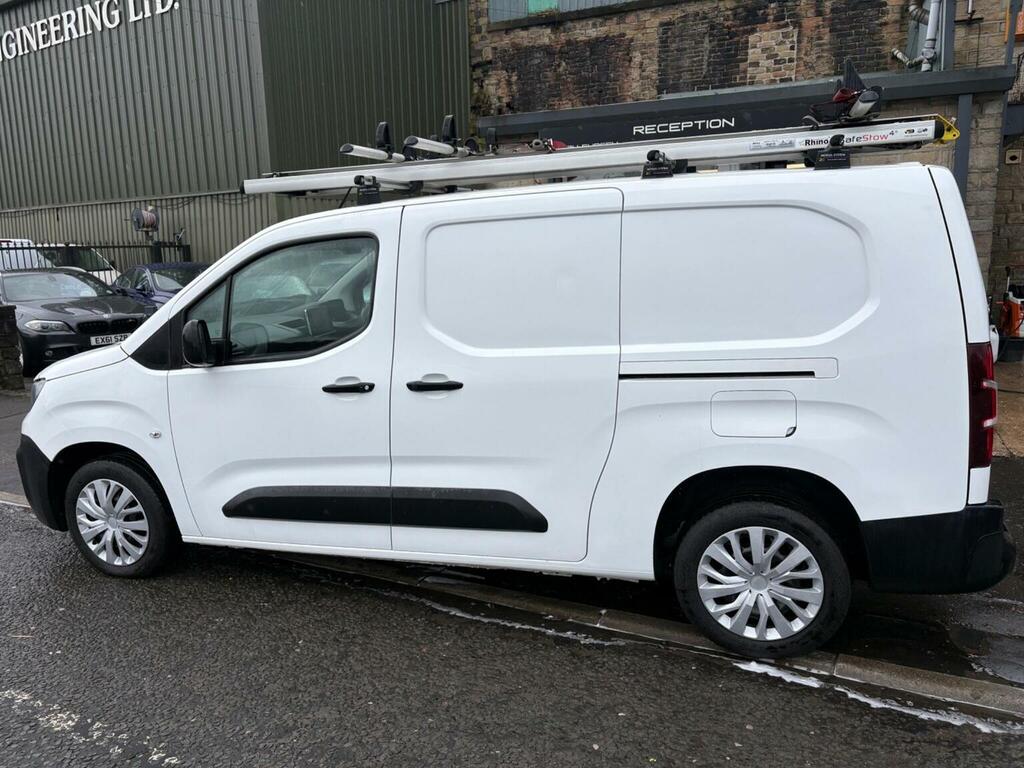 Peugeot Partner Panel Van 1.5 Bluehdi 950 Professional Long Panel DSZ8726 White #5