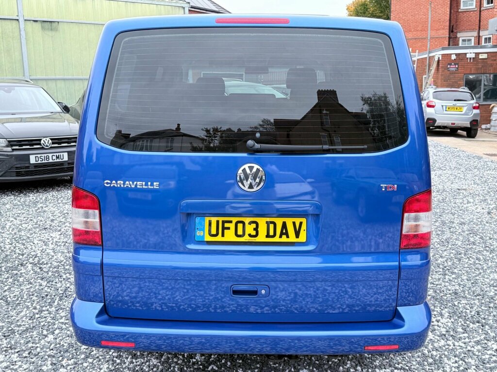 Volkswagen Caravelle 2.5 Tdi Pure Drive Se Euro 4 Blue #4