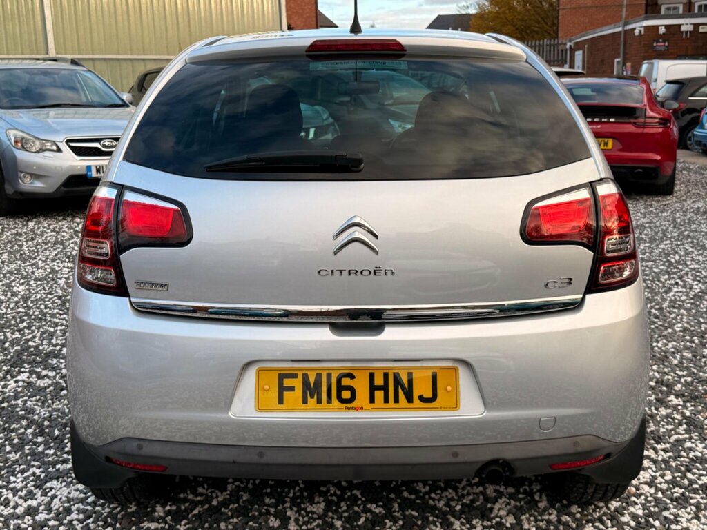 Citroen C3 1.2 Puretech Platinum Etg6 Euro 6 Ss Silver #4