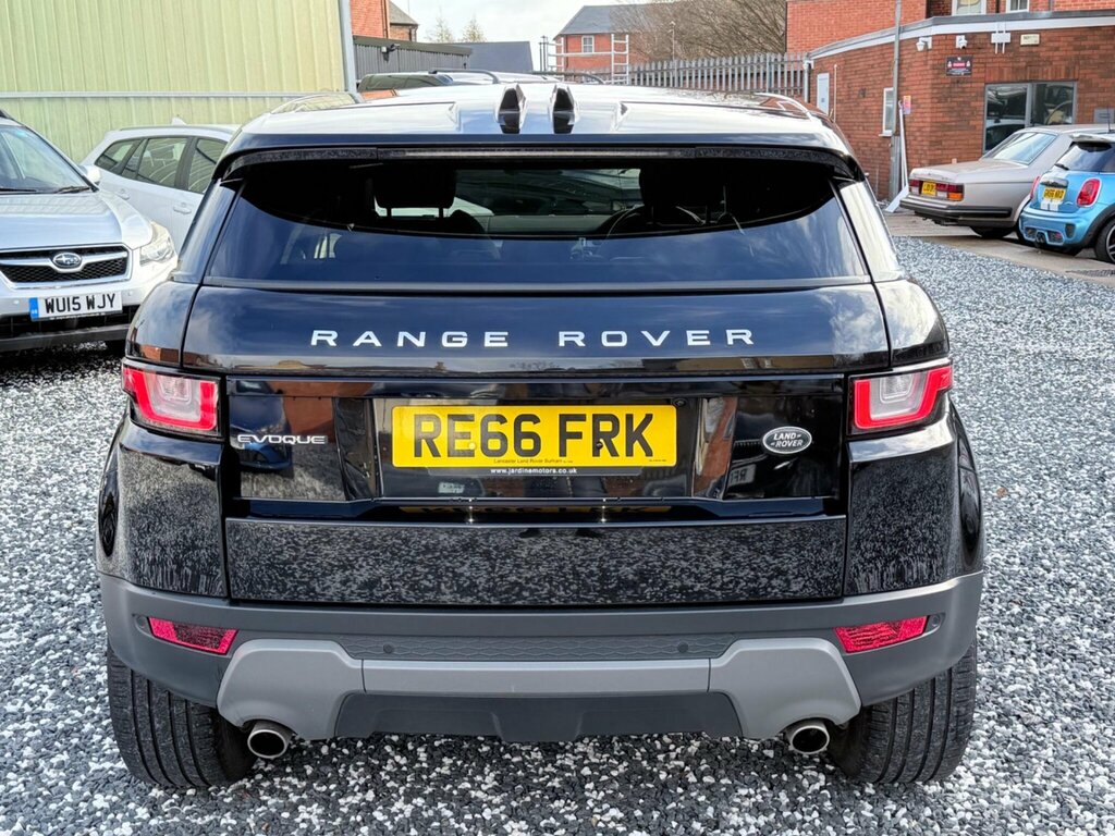 Land Rover Range Rover Evoque 2.0 Td4 Se Tech 4Wd Euro 6 Ss RE66FRK Black #5