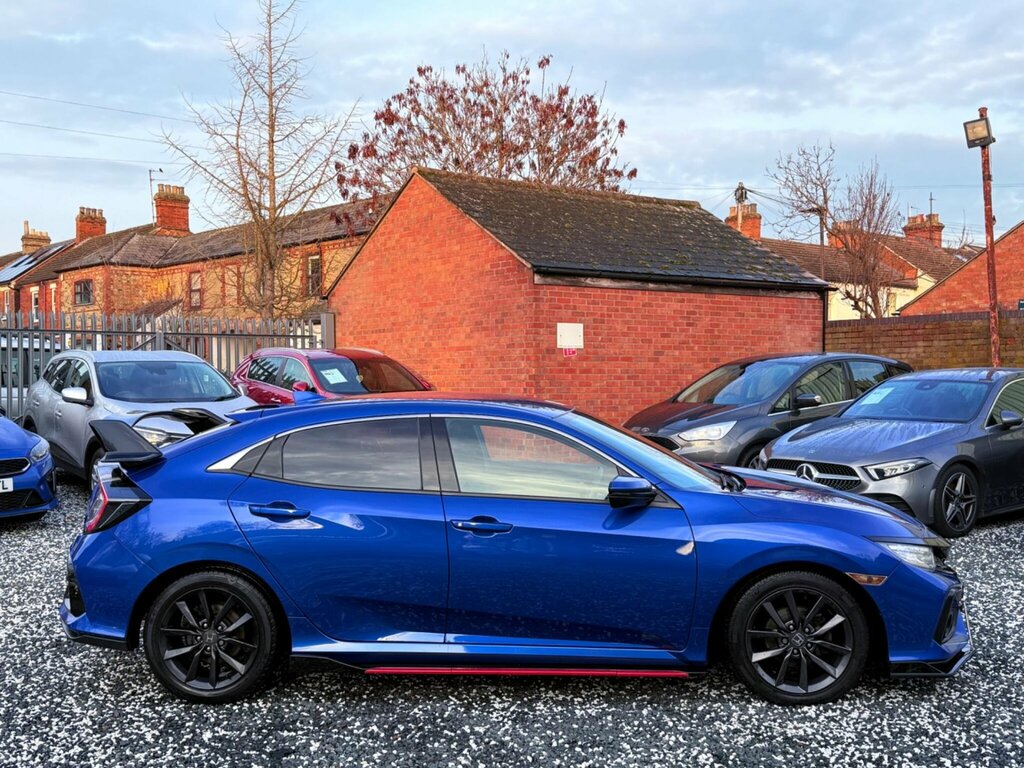 Honda Civic 1.0 Vtec Turbo Sr Cvt Euro 6 Ss FL20GYS Blue #3