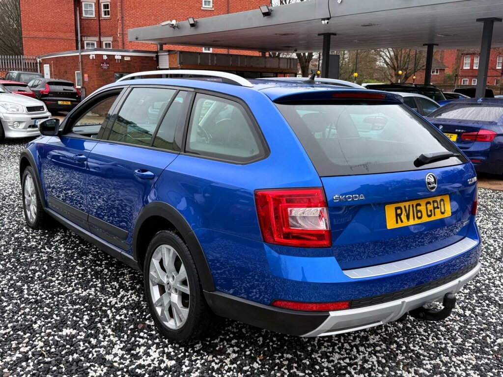 Skoda Octavia 2.0 Tdi Scout Dsg 4Wd Euro 6 Ss Blue #6