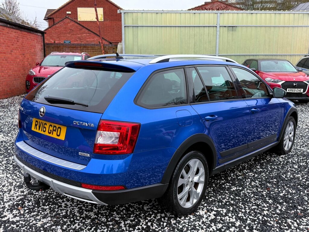 Skoda Octavia 2.0 Tdi Scout Dsg 4Wd Euro 6 Ss Blue #4