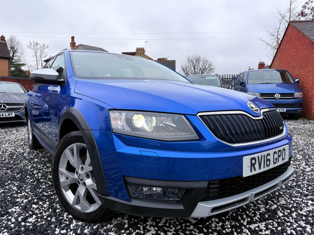 Skoda Octavia 2.0 Tdi Scout Dsg 4Wd Euro 6 Ss Blue #2